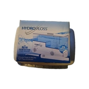 Hydro Floss Nuova Generazione Irrigatori Orali Scatola Aperta, 8 Punte Jet Codificate Colore - Foto 1 di 3