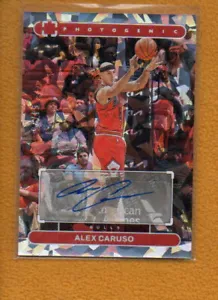 Alex Caruso 2022-23 Panini PhotoGenic Veteran Autograph Diamond Auto /75 - Picture 1 of 2