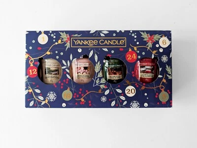 Yankee Candle Gift Set | 4 Scented Votive Candles | Countdown to Christmas - Image 1 of 3