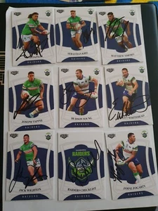 2023 Nrl Elite Signed Canberra Raiders Team Complete Set - Picture 1 of 1