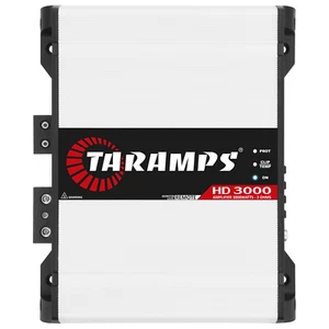 Taramps HD 3000 2 Ohms 1 Channel 3000 Watts RMS MAX Full Range Car Amplifier - Picture 1 of 5