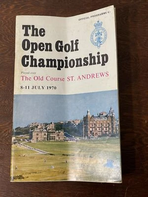 Programa Oficial The Open Golf Championship St Andrews 1970 Foto 1 de 4