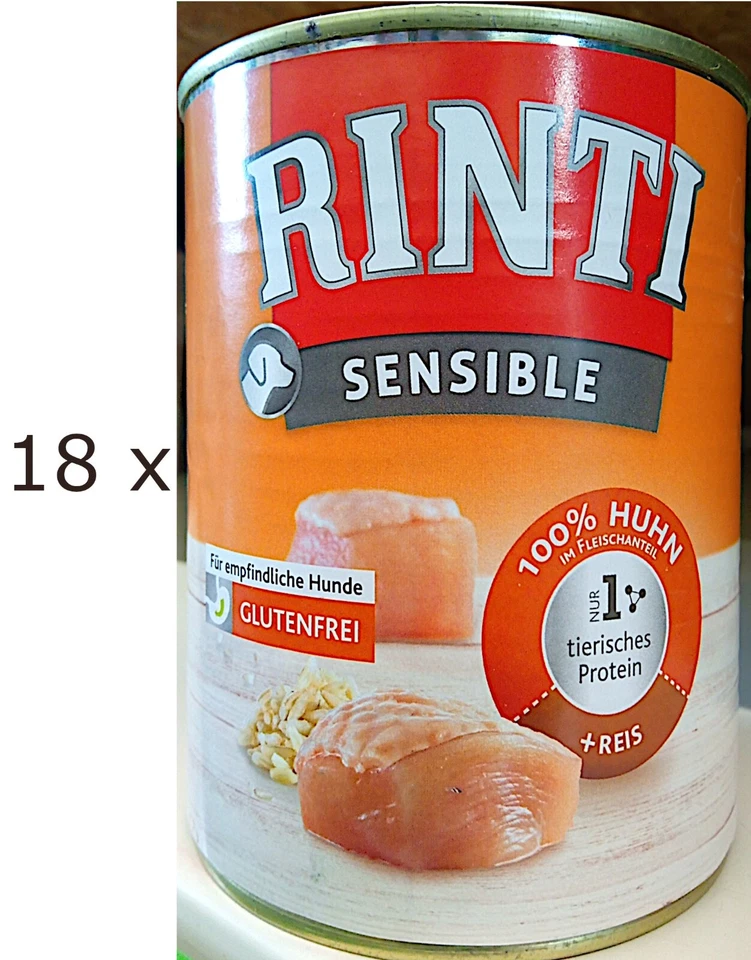 Rinti Sensible Huhn Reis 12 X 400g