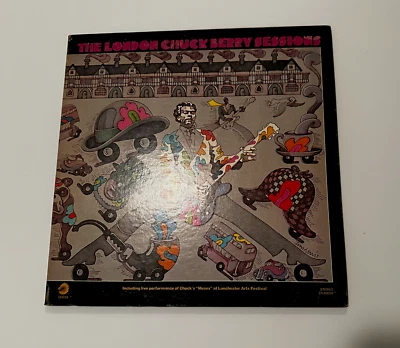 CHUCK BERRY - THE LONDON SESSIONS - ORIGINAL RARE 1972 VINYL LP VG+ - Image 1 of 3
