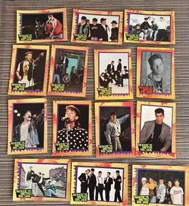1989 NEW KIDS ON THE BLOCK TRADING CARDS 14 Cards - Picture 1 of 6