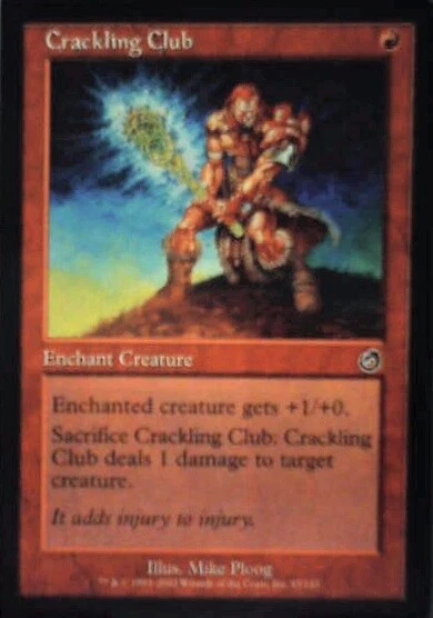 Crackling Club - Torment: #93, Magic: The Gathering Lp R36 - Image 1 of 1