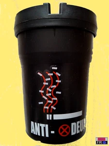 Cendrier Luminescent  de Nuit  Avec Motif pour Voiture Modele Noir - Imagen 1 de 2