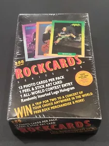 RockCards Serie One Sammelkarten 1991 Neu Versiegelt - Bild 1 von 5