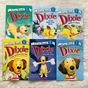 DIXIE the Dog 6 PB Books I Can Read Level 1 Beginning Readers by Grace Gilman - Picture 1 of 8