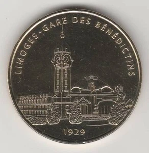 A 2007 TOKEN MEDAILLE SOUVENIR MDP -- 87 000 N°1 LIMOGES / GARE DES BENEDICTINS - Picture 1 of 2