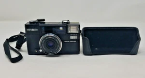 Minolta HI-Matic AF2 35mm Camera, (38mm f/2.8 Minolta Lens) UNTESTED - Picture 1 of 4