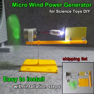 Micro motor DC Wind power generator for DIY science experimental demonstration - Picture 1 of 6