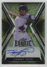 2023 Leaf Exotic Chameleon Mojo /5 Sammy Sosa #BA-SS4 Auto