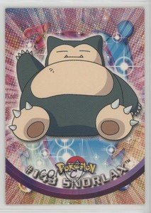 2000 Topps Pokemon TV Animation Edition Series 3 Snorlax #143 10cj