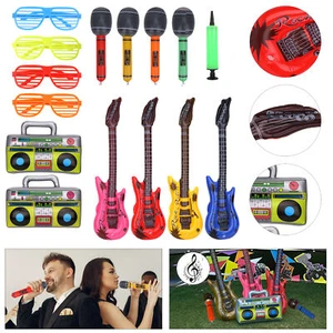 Inflatable Party Props Fancy Dress Music Photo Booth Prop Set Blow Up Hen Party - Picture 1 of 12