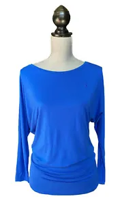 Ralph Lauren Sport Women Crew-Neck Solid Lyocell T-Shirt Top Pony - Free $0 Ship - Picture 1 of 3