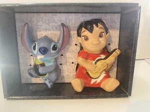 Disney Lilo & Stitch Ceramic Salt And Pepper Shakers, Stitch Accessories - Picture 1 of 6