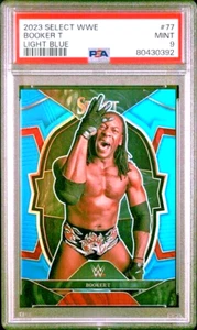 2023 PSA 9 Booker T Panini Prizm - Picture 1 of 2