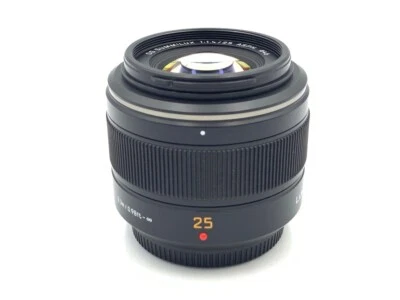Near Mint Panasonic H-X025 LEICA DG SUMMILUX 25mm F/1.4 ASPH Prime Lens #L024 - Image 1 of 3