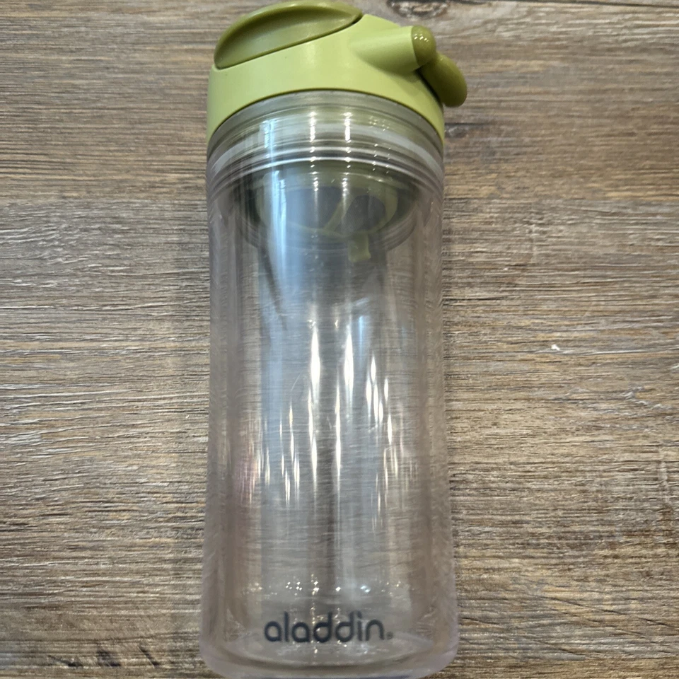 Infusor de té Aladdin® 12 oz vaso de viaje perfecto aislado verde transparente Foto 1 de 4