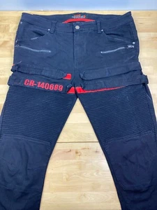 Copper Rivet Jeans Mens 42X32 Black Icon Slim Fit Straight Stretch #3141 - Picture 1 of 9