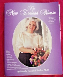 HEIRLOOM SEW MARTHA PULLEN NEW ZEALAND BLOUSE UNCUT SZ XS-XXL PATTERN BOOK - Picture 1 of 6