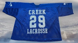90’s Brine USA Maryland Lacrosse Jersey Shirt Creek Indians Large Made USA XL - Bild 1 von 7