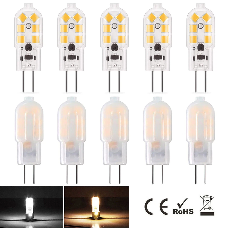 G4 LED 2W = 20W SMD Capsule Light Bulb 12V Corn Lamp Replace Eco Halogen Bulbs - Image 1 of 4