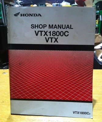 2001 HONDA VTX1800C VTX SHOP MANUAL - Image 1 of 3