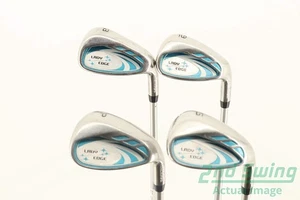 Tour Edge Lady Edge Iron Set 8-PW SW Graphite Ladies Right +1 1/2" - Picture 1 of 8
