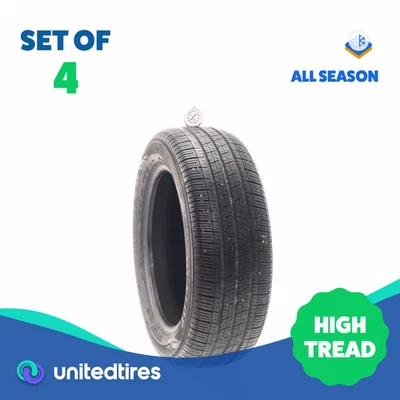 Set of (4) Used 205/55R16 Dunlop Enasave 01 AS 91H - 9/32 - Image 1 of 4