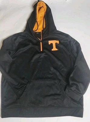 Sudadera con Capucha University of Tennessee Vols Negra/Org Logo Coliseo 3XL Foto 1 de 4