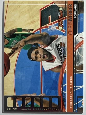 Chris Webber 2006-07 Topps Full Court Photographer's Proof 76ers /1999 - Image 1 of 2