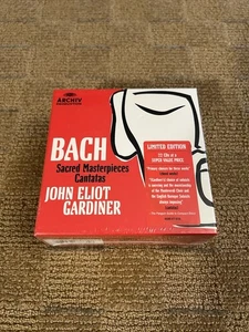 Bach “Sacred Masterpieces, Cantatas” John Eliot Gardiner, 22 CDs Sealed - Picture 1 of 3