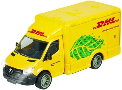 - Grand Series Mercedes-Benz Sprinter DHL, Furgone in Scala 1:43 Con Luci E Suon - Immagine 1 di 4