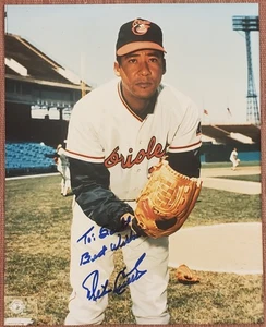 Mike Cuellar Auto Baltimore Orioles Vintage Original Baseball 8x10 Photo JSA - Picture 1 of 8