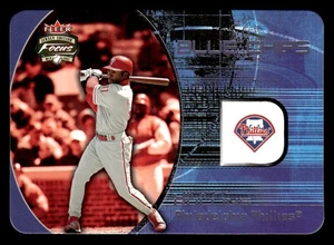 2002 Fleer Focus Jersey Edition #12BC Jimmy Rollins Blue Chips PHILLIES - Picture 1 of 2