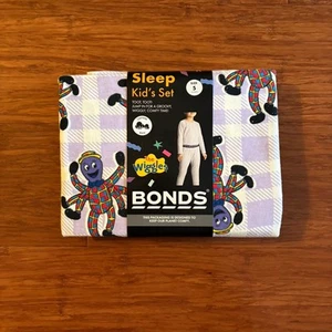 Bonds Kids The Wiggles Henry the Octopus Purple PJ sleep Set Size 5 BNWT - Picture 1 of 2
