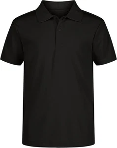 Nautica Boys' School Uniform Short Sleeve Polo Shirt, Button Closure XL(18/20) - Picture 1 of 3