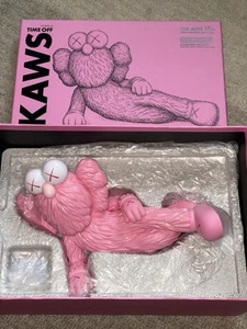 KAWS TIME OFF Vinyl Figure Blue Collectible (100% Authentic) - Picture 1 of 8