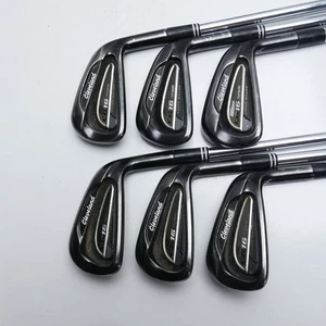 Used Cleveland CG16 Tour Black Pearl Iron Set / 4 - 9 Iron / Stiff Flex - Picture 1 of 11
