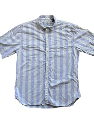 Reyn Spooner Men's Hawaiian Short Sleeve Striped Shirt Size X Large - Image 1 of 4