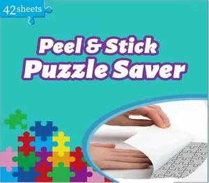 Puzzle Glue Sheets for 7 X 1000 Puzzles 42 Puzzel Saver Sheets Peel and Stick... - Picture 1 of 8