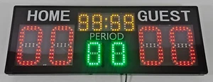 Tragbare Indoor Basketball Anzeigetafel elektronische digitale Batterie Fernbedienung - Bild 1 von 17