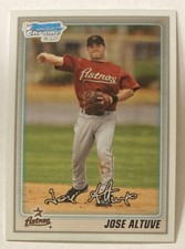 Jose Altuve 2010 Bowman Chrome Rookie Card #bcp137 (4679)