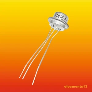P416A LOT OF 5 SOVIET GERMANIUM PNP TRANSISTOR 0.1W 25mA ~ 2N604 - Picture 1 of 2