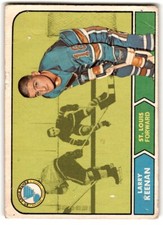 1968-69 O-Pee-Chee Larry Keenan #115 St. Louis Blues