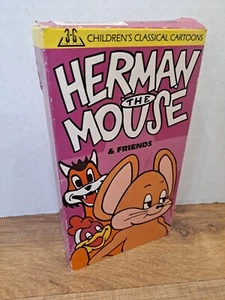 Herman The Mouse & Friends Vintage - Scrapily Married- 1992 - VHS Movies - GOOD - Picture 1 of 4
