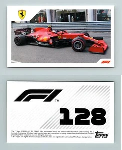 Ferrari - Carlos Sainz #128 Formula 1 Season 2021 Topps Sticker - Picture 1 of 1
