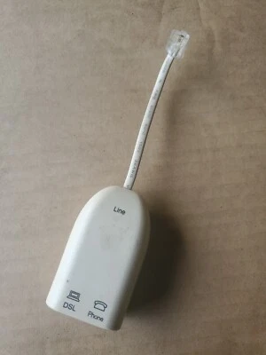 Phone Jack Splitter, In-line DSL Splitter Filter for Phone Line (1 pcs) - Image 1 of 4